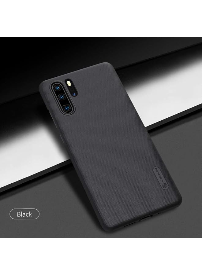 Nillkin Super Frosted Shield Series Cover Case Designed For Huawei P30 Pro Black - Image 3