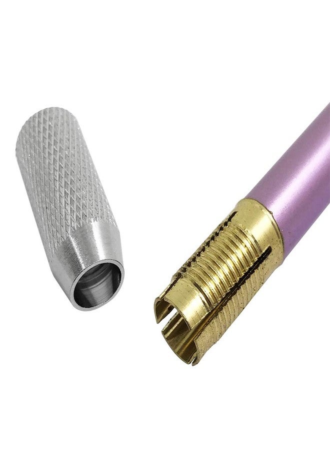 FineGood 8 pcs Pencil Extenders, FineGood One Head & Dual Head Metal Handle Pen Holder Lengthener, School Office Supplies Art Writing Tool - Image 4