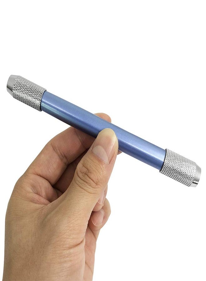 FineGood 8 pcs Pencil Extenders, FineGood One Head & Dual Head Metal Handle Pen Holder Lengthener, School Office Supplies Art Writing Tool - Image 5