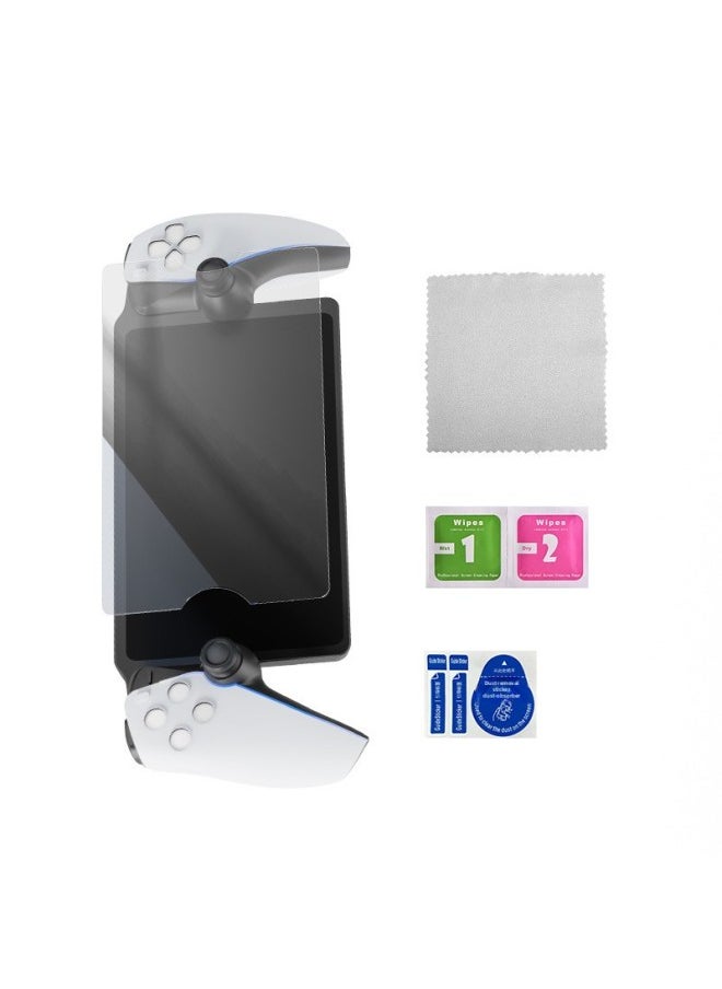Generic PS5 Portal Handheld Game Machine HD Tempered Film PS5 Streaming Handheld Machine Screen Dust Protection Film-Color:Protective Mold  - Image 1