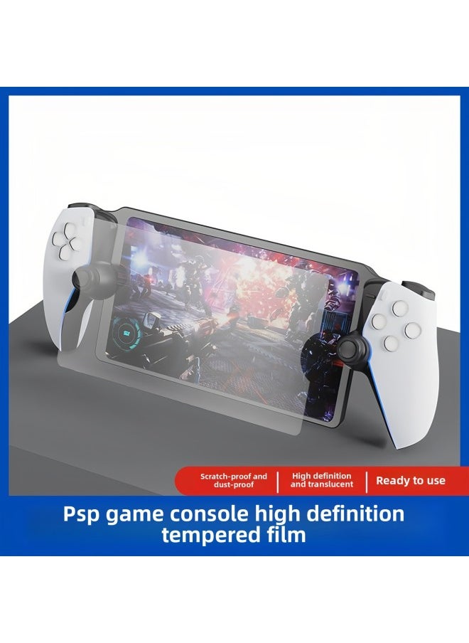 Generic PS5 Portal Handheld Game Machine HD Tempered Film PS5 Streaming Handheld Machine Screen Dust Protection Film-Color:Protective Mold  - Image 2