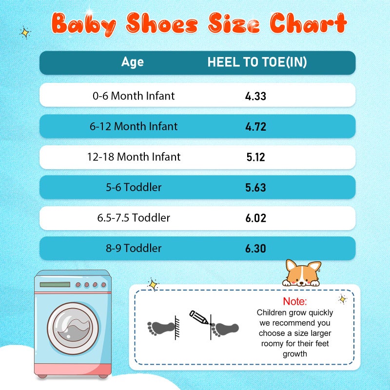 LeIsfIt Baby Boys Girls Shoes First Walking Shoes Toddler Breathable Sneakers Non-Slip Infant Sneakers Grey Black 12-18 Months - Image 5