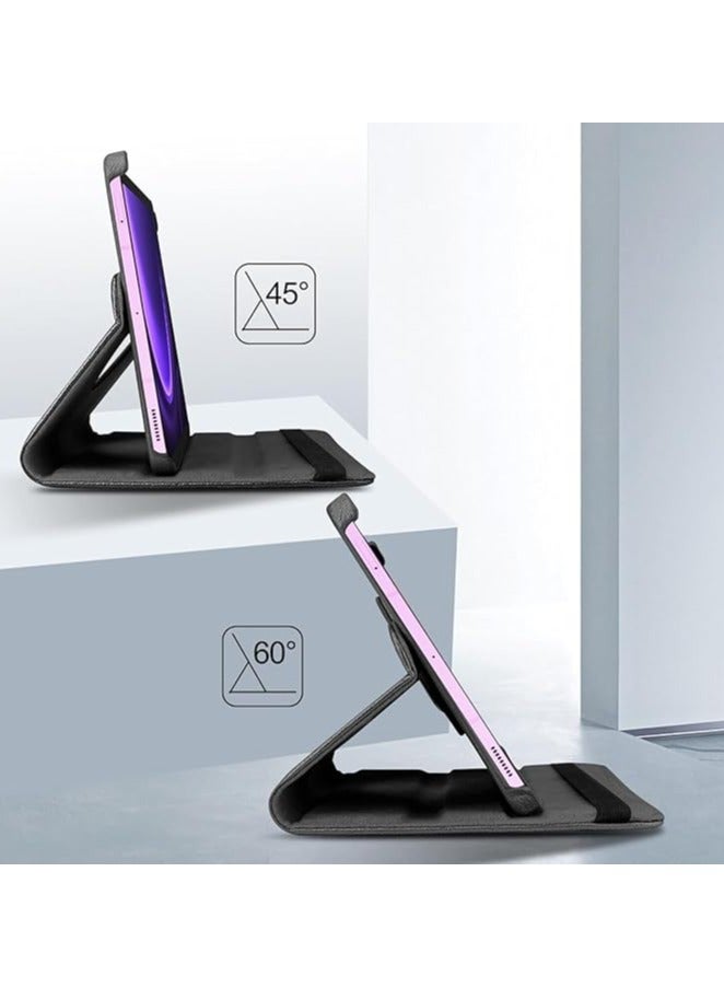 Rotating Case for Samsung Galaxy Tab S9 FE 5G 10.9 Inch/S9 11 Inch 2023 360 Degree Stand Cover Auto Sleep/Wake (Black) - Image 3