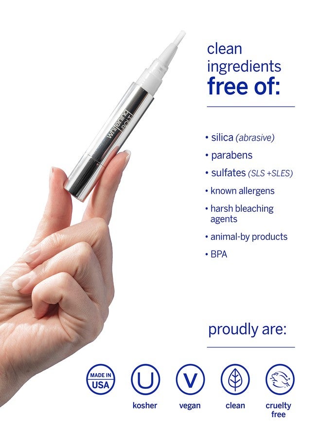 Supersmile Whitening Bolt - Teeth Whitening Pen - Stain Remover & Teeth Whitener w/Sealant Protector - Minty Fresh - Image 5