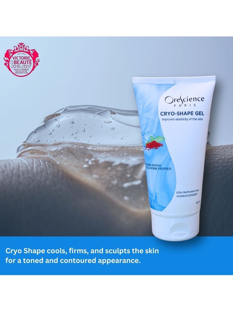 Orescience - CryoShape Slimming & Cellulite Gel - Cryotherapy/Fat-Freezing Techniqe - Orescience Paris - Image 1
