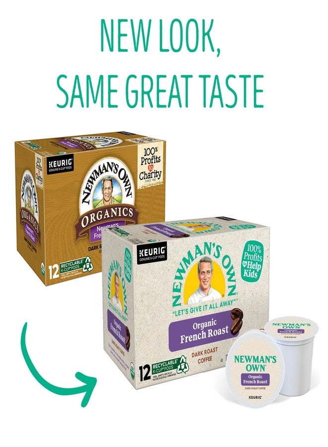 Keurig Newman's Own Organics French Roast Coffee K-Cup, 12 ct - Image 2