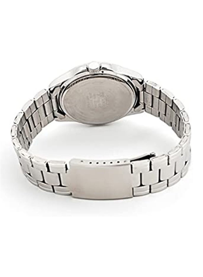 CASIO Men's Stainless Steel Analog Watch MTP-1215A-1ADF - 38 mm - Silver - Image 4