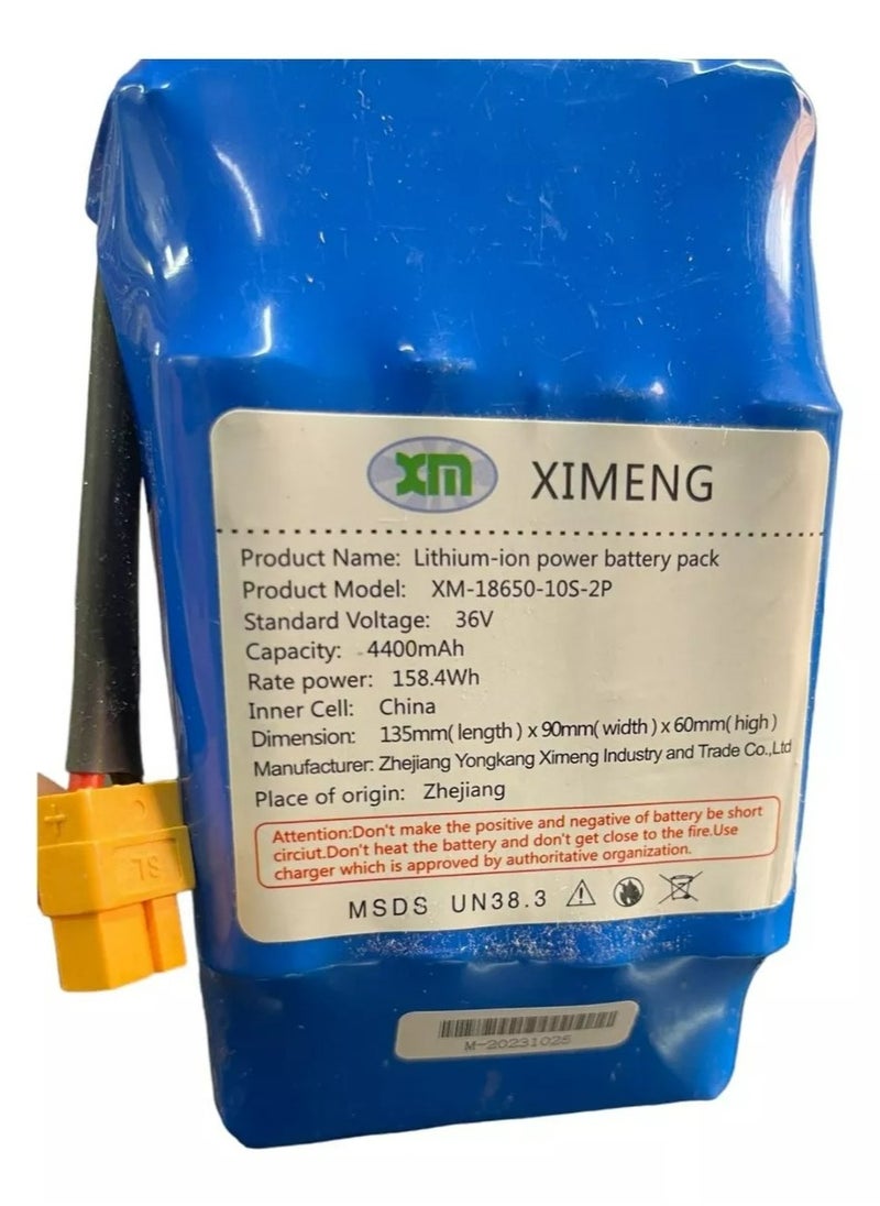 XM 36V High Quality Lithium Battery For Hover Board and Skateboard  - Image 1