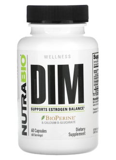 NutraBio DIM 60 Capsules 