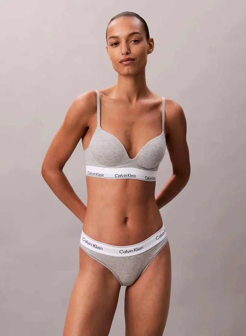 Calvin Klein Plunge Bra - Icon Cotton Modal