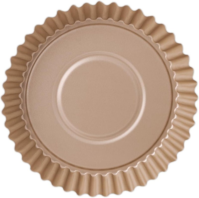Brasil 26cm 1.8L Red Aluminum Tart Mold with Interior and Exterior Starflon Max PFOA Free Nonstick Coating - Image 3