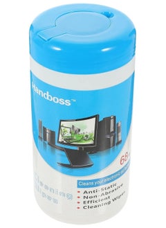 Handboss Anti Static Screen Cleaning Wipes 68 pcs/lot for Computers, Phones, Smart Watch, Monitors, Eyeglasses, Tablet and Electronics Devices - Gentle Surface Cleaners - pzsku/ZE429656A053A4B4ADDDDZ/45/_/1740943049/0f5e8bc2-3d5e-4924-8544-0544a20909df