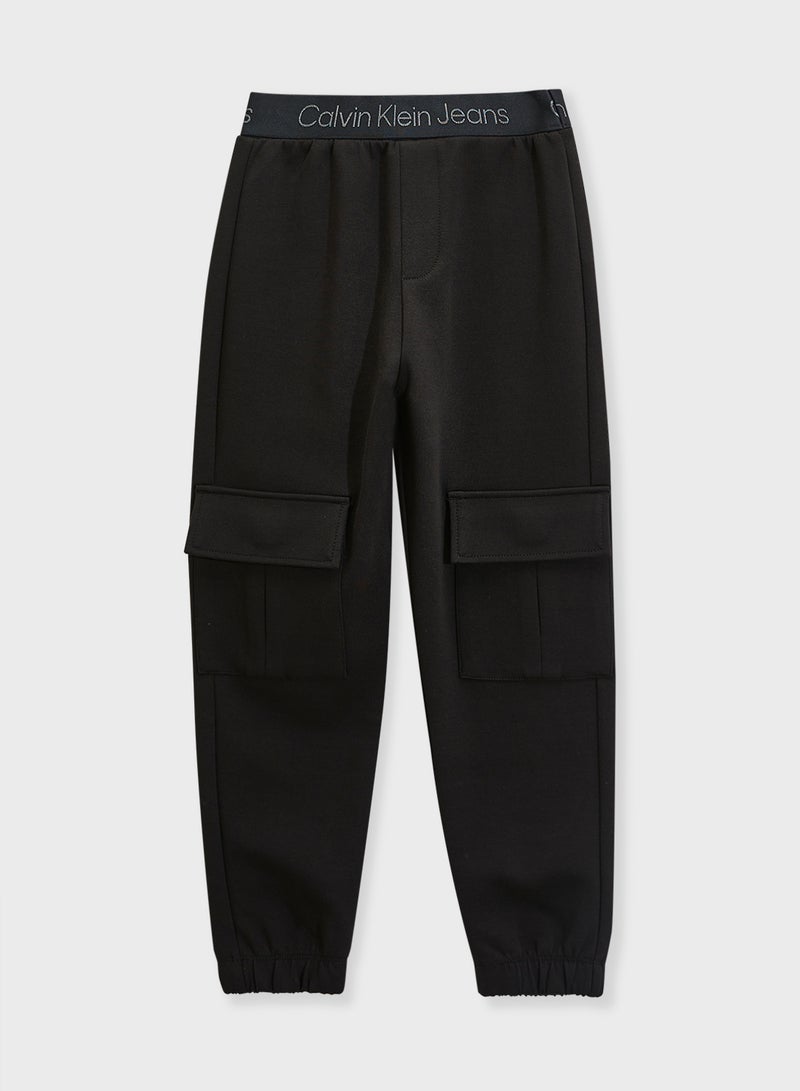 Calvin Klein Jeans Kids Essential Cargo Sweatpants  - Image 1