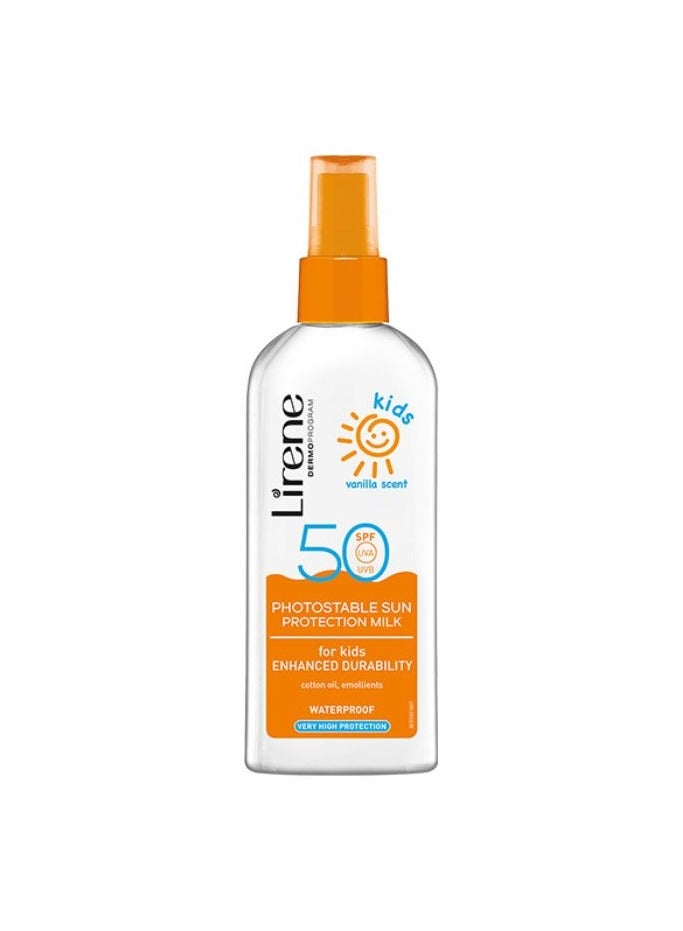 Lirene Vanilla Scent 50spf For Kids 150ml