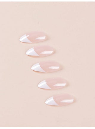 120Pcs Almond Press On Nails, Full Cover False Nail Tips, Simple Design Reusable Artificial Nails for DIY Nail Art - view 4