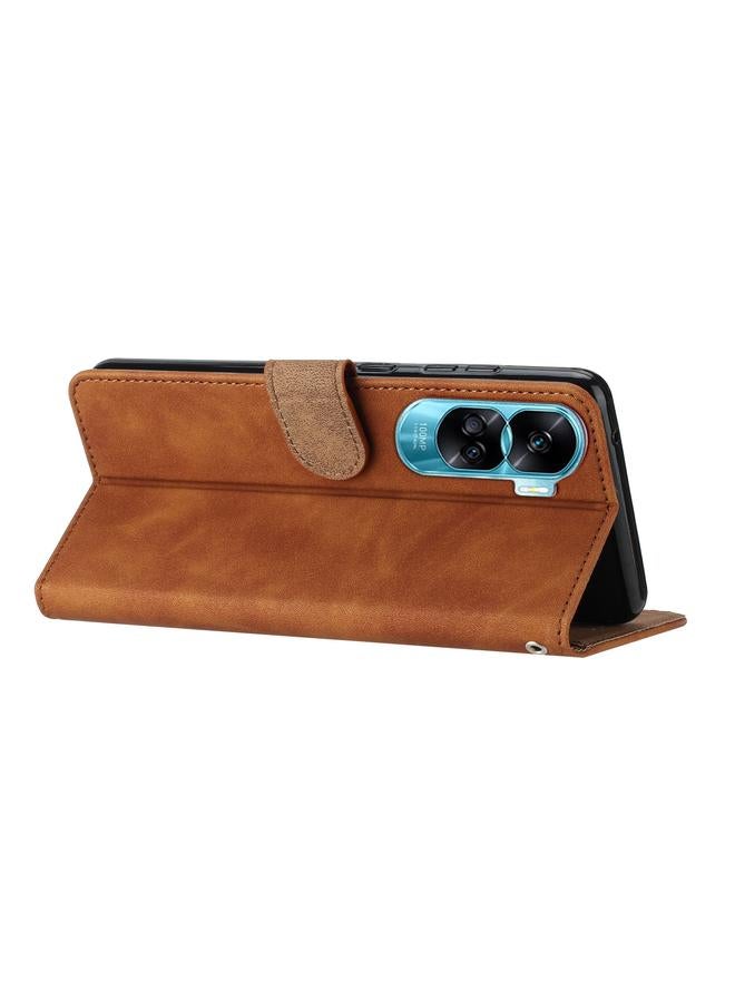 اس-توب جراب هاتف Honor 90 Lite من الجلد المنقوش بسبع فراشات - Image 5