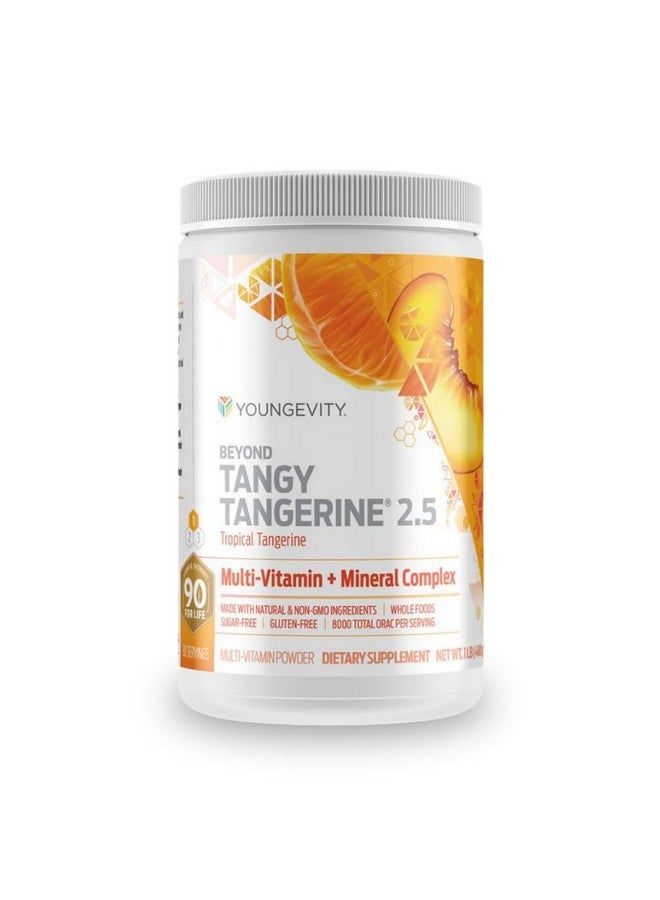 Youngevity Beyond Tangy Tangerine 2.5 Tropical Tangerine Ultimate Multi-Vitamin & Mineral Complex - Made with Natural & Whole Foods | 8,000 ORAC - Image 1