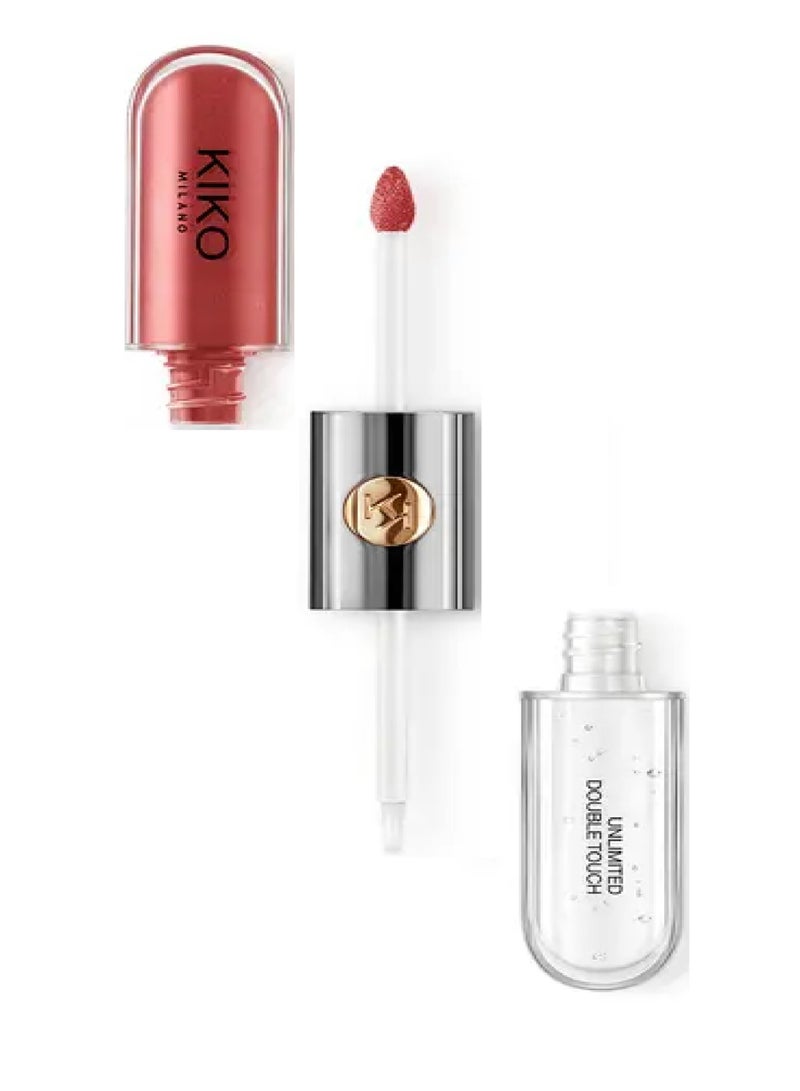 Unlimited Double Touch Liquid Lip Colour 108 Satin Currant Red