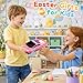 MACALOCA Cool Remote Control Car Toys for Girls 120 Pink Police RC Truck with Flashing LED Lights and Loadspace 24 GHz Rechargeable Racing RC Cars Vehicle Toys Easter Gifts for Kids 3 5 7 10 - Image 4