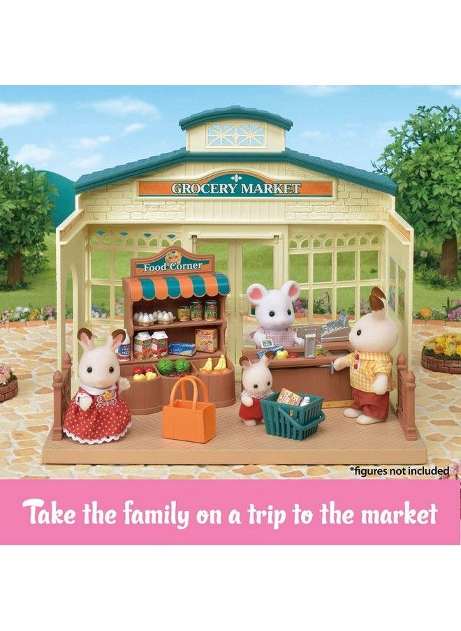 Calico Critters - Grocery Market Cream & Brown 11.42 Inches - Image 1