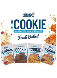 Applied Nutrition Protein Cookies Critical Cookie High Protein Snack 2 Pack X 73g Chocolate Chip  - Image 2