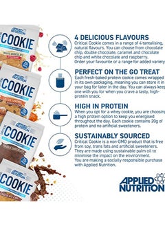 Applied Nutrition Protein Cookies Critical Cookie High Protein Snack 2 Pack X 73g Chocolate Chip  - Image 3