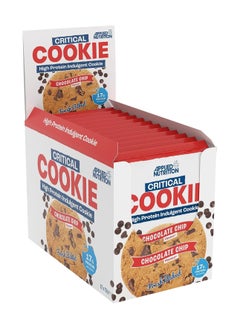 Applied Nutrition Protein Cookies Critical Cookie High Protein Snack 2 Pack X 73g Chocolate Chip  - Image 1