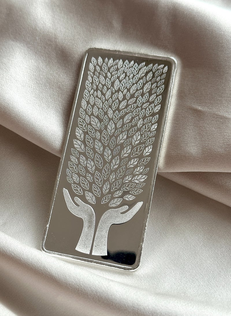 N Gopaldaas 50 GRAMS SILVER BAR | PURE 999 - Image 1