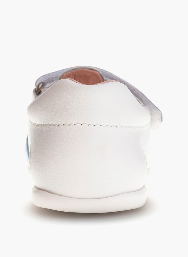 Pablosky Girls' Strap Sandals with Hook and Loop Closure  - Image 3