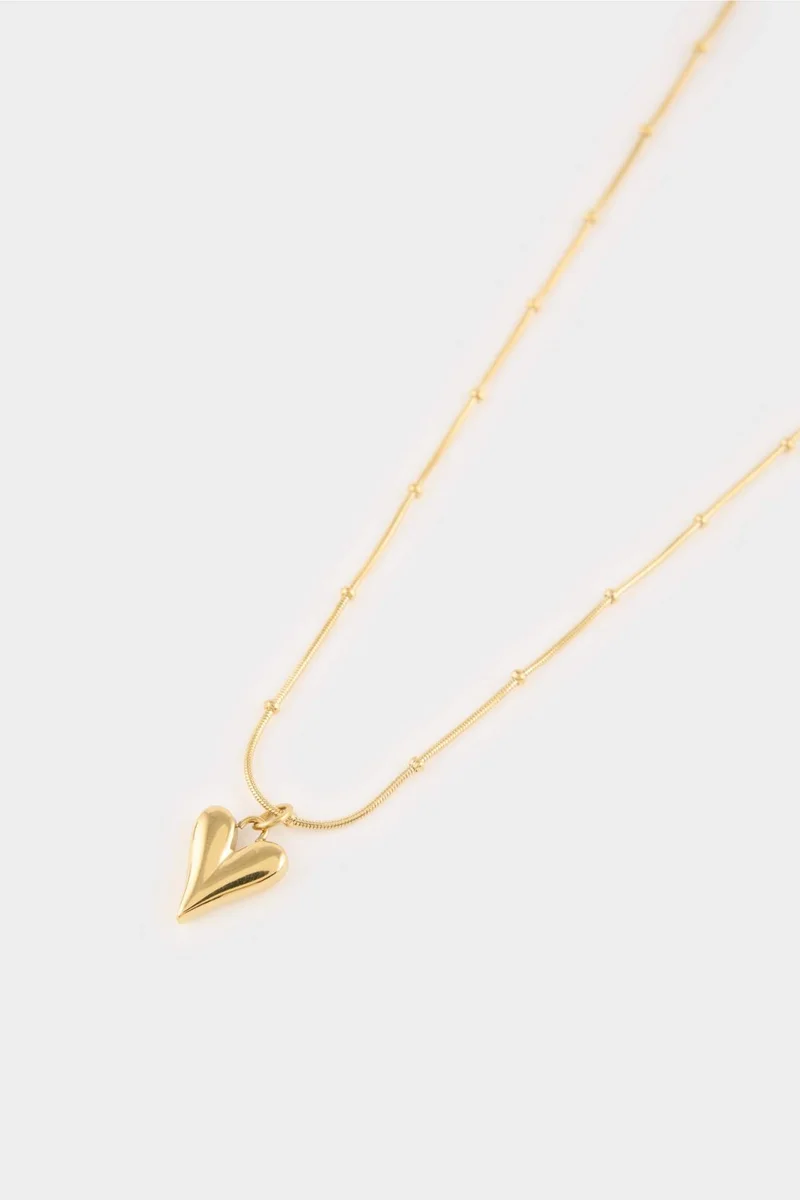 Defacto  Woman Gold 2 Piece Steel Necklace Necklace for Women | Best Price UAE