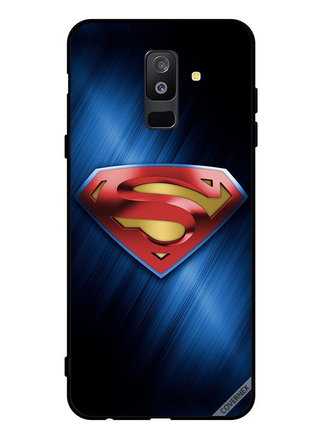 Covernex Protective Case Cover For Samsung Galaxy A6 Plus (2018) Super Logo - Image 1