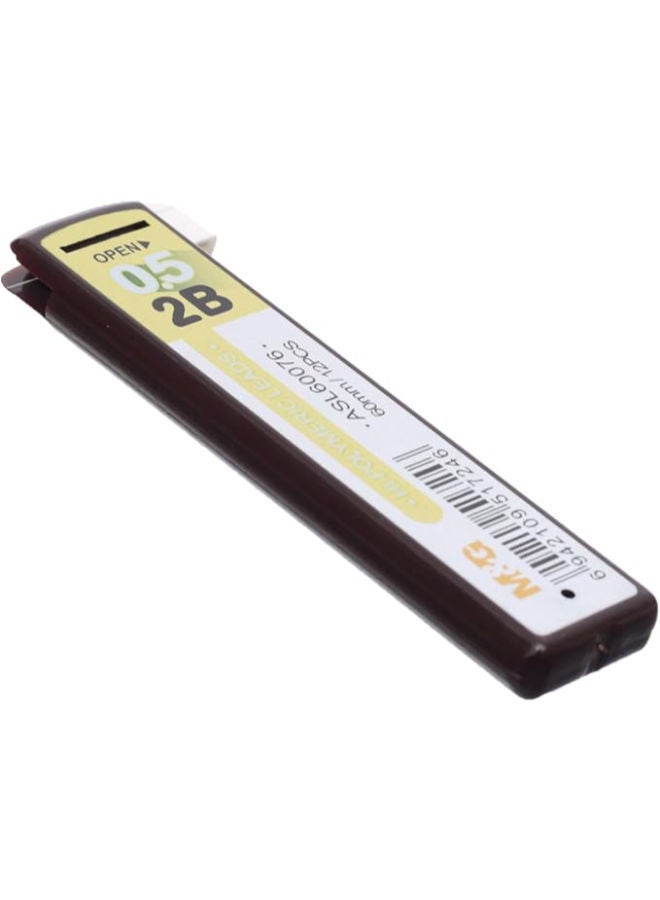 M&G Hi-Polymeric Leads, Bold Writing, 2B 0.5mm, High-Quality Graphite - Image 3