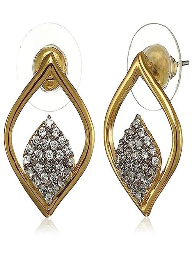 Estele Gold & Rose Gold Plated Beautiful Stud Earrings Combos Collections for Girls & Women's - Image 4