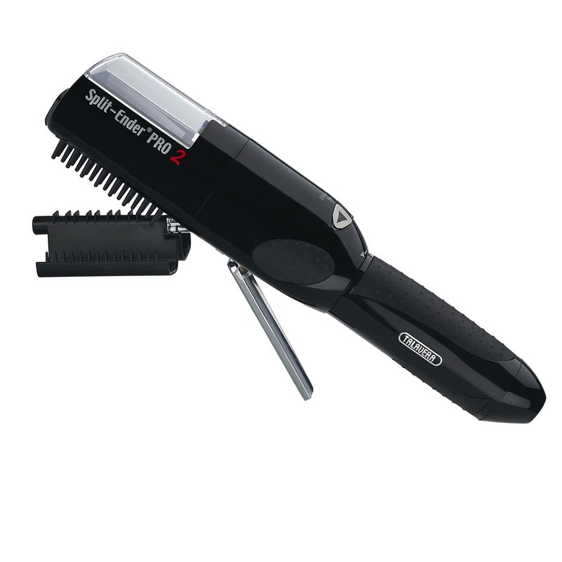 Split ender Split-Ender Pro 2 - The Original Cordless Split End Hair Trimmer Automatic Rechargeable Home Tool Hair Clipper 2-in-1 for Dry Damaged Splitting Broken Brittle Straight Curly Frizzy Beauty - Black - Image 1