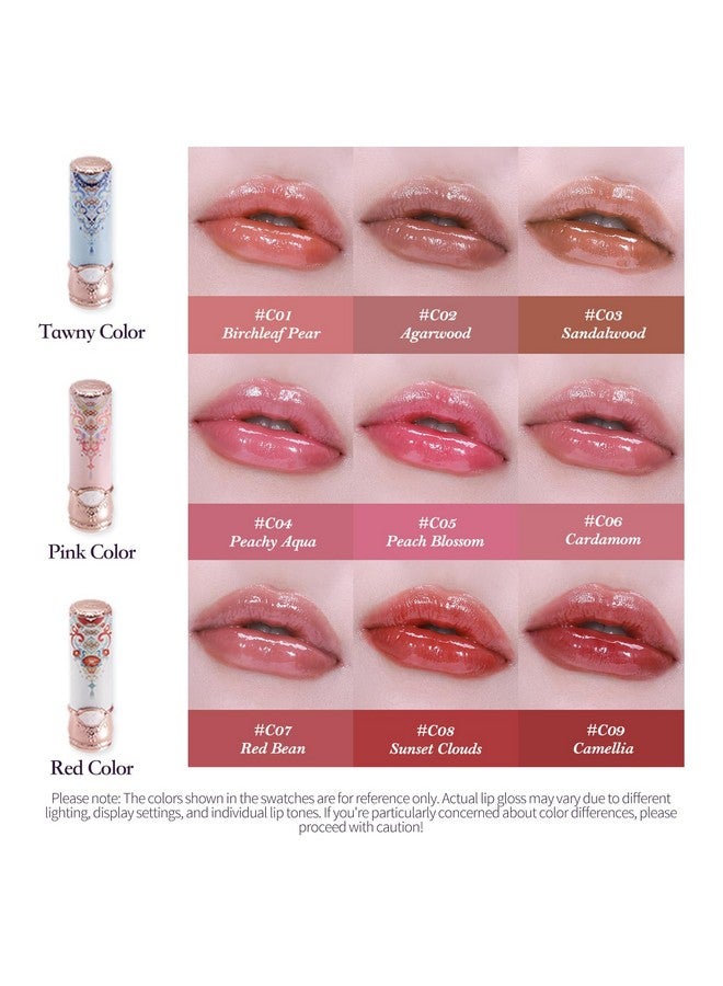 فلاور نوز أحمر شفاه لامع من فلاور نوز باترفلاي كلاود كولر - مرطب شفاه ملون - ملمع شفاه مرطب في بلسم - مكياج شفاه يدوم طويلاً للفتيات والنساء، نباتي وخالٍ من القسوة (C04 بيتشي أكوا، 0.12 أونصة) - Image 2