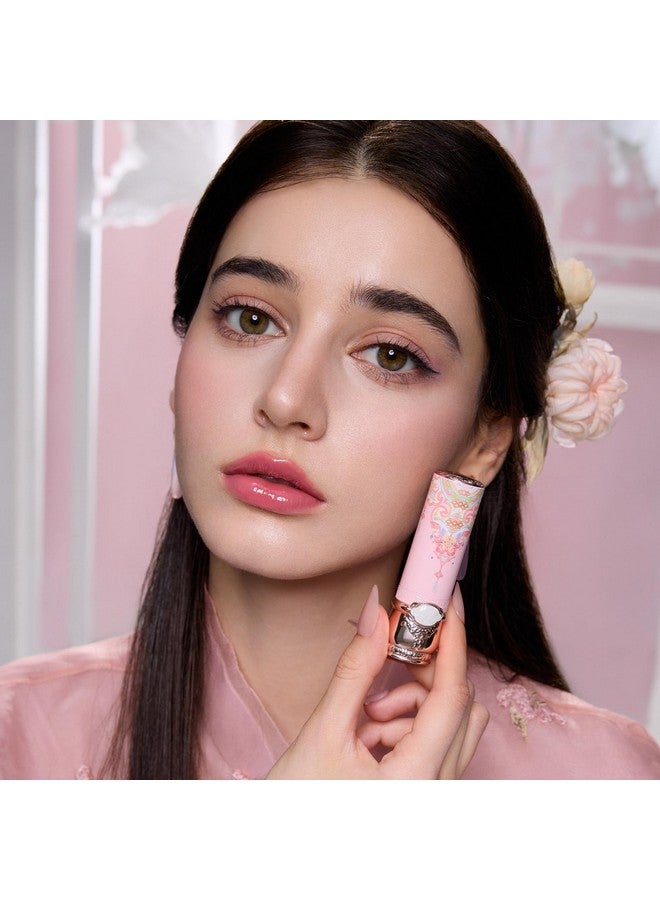 فلاور نوز أحمر شفاه لامع من فلاور نوز باترفلاي كلاود كولر - مرطب شفاه ملون - ملمع شفاه مرطب في بلسم - مكياج شفاه يدوم طويلاً للفتيات والنساء، نباتي وخالٍ من القسوة (C04 بيتشي أكوا، 0.12 أونصة) - Image 4