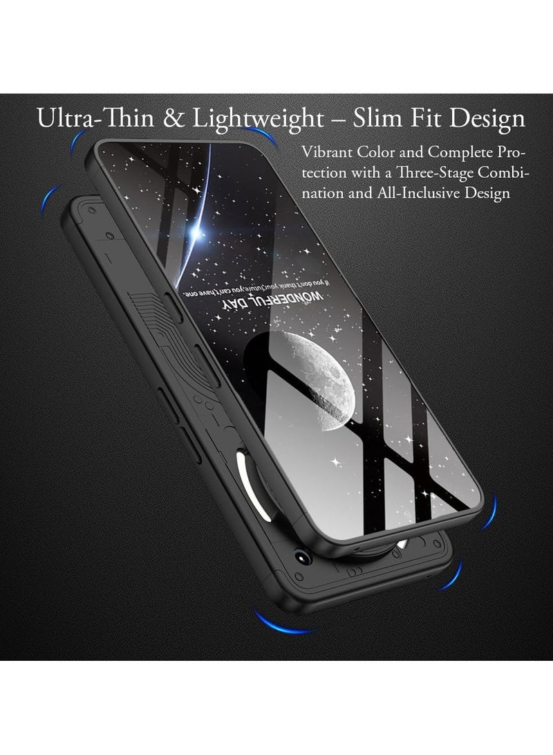 [1+2] for Nothing Phone 3a Pro Case and Screen Protector Accessorise, 360 Degree Full Body Hard Plastic Material Protective Back Cover, Detachable Split Slim Fit Shockproof Casing - Image 5