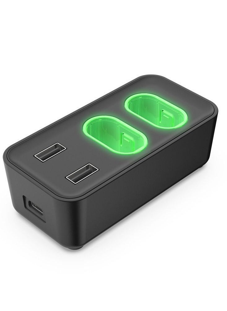 Xbox Series/Xbox One Portable Wireless Controller Charging Stand with Two 800mAh Universal Rechargeable Batteries - Image 2