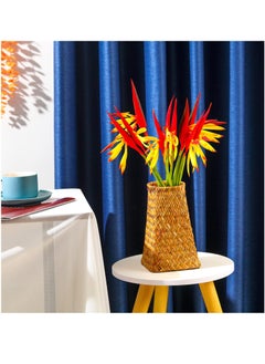 Excefore 10Pack Artificial Flowers Bird of Paradise 22 Inch Hawaiian Tropical Flowers UV Resistant No Fade Fake Plastic Plants for Home Garden Office Wedding Decorations Yellow  - Image 4