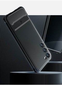 Spigen غطاء حماية متين لهاتف سامسونج جالاكسي S23 مصنوع من ألياف الكربون - أسود مطفي  - Image 3