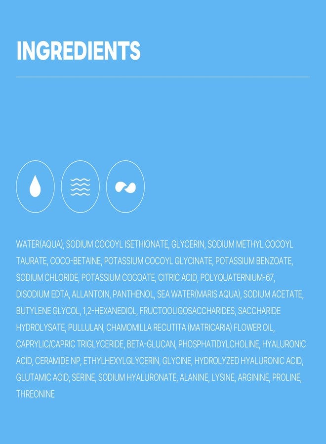 ROUND LAB منظف دوكدو ROUND LAB 1025 1.35 أونصة سائلة (حجم سفر صغير)، منظف وجه منخفض الرقم الهيدروجيني للبشرة الحساسة، فقاعات ناعمة غنية لتنظيف عميق، غسول وجه مرطب بمياه البحر العميقة، العناية بالبشرة الكورية - Image 5