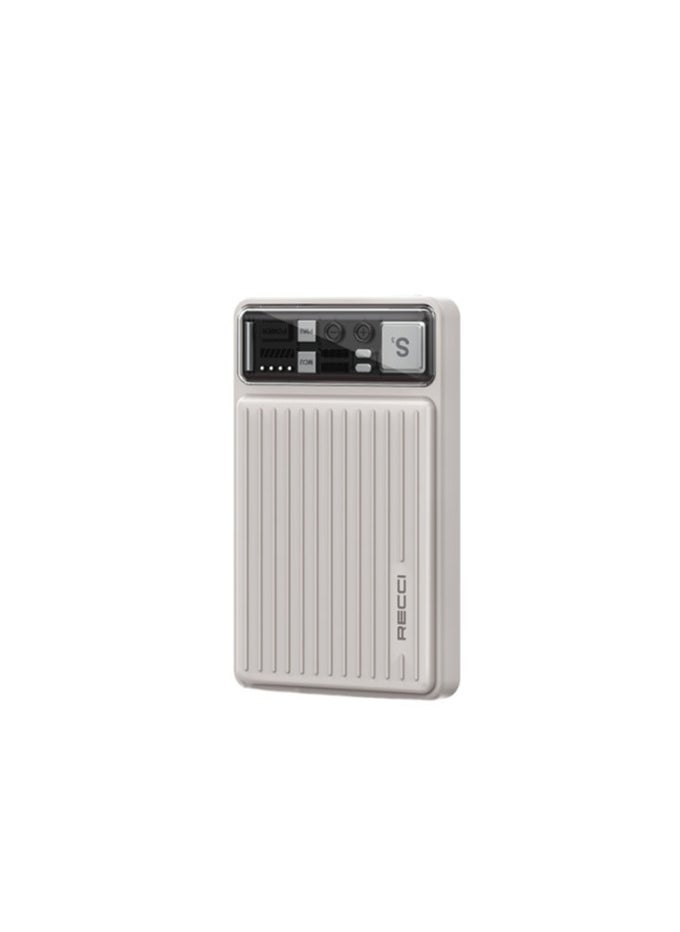 ريتشي RPB-P40 22.5 واط + PD20W باور بانك 10000 مللي أمبير (مدمج من النوع C + كابل أجهزة iOS)