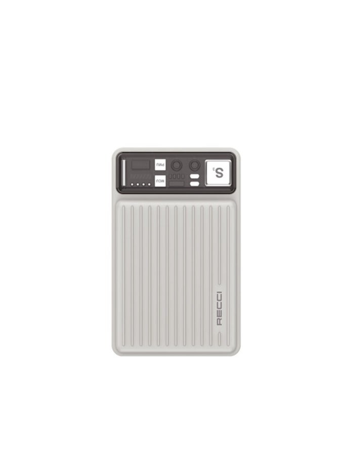 ريتشي RPB-P40 22.5 واط + PD20W باور بانك 10000 مللي أمبير (مدمج من النوع C + كابل أجهزة iOS)