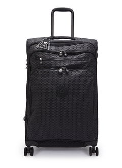 kipling Basic Plus New Youri Medium Wheeled Travel Case with Extendable Trolley Handle Signature Emb  - Image 1