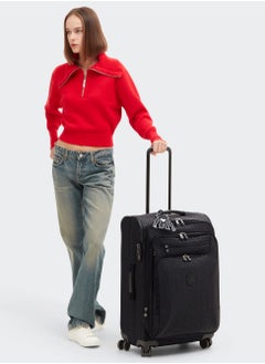 kipling Basic Plus New Youri Medium Wheeled Travel Case with Extendable Trolley Handle Signature Emb  - Image 2