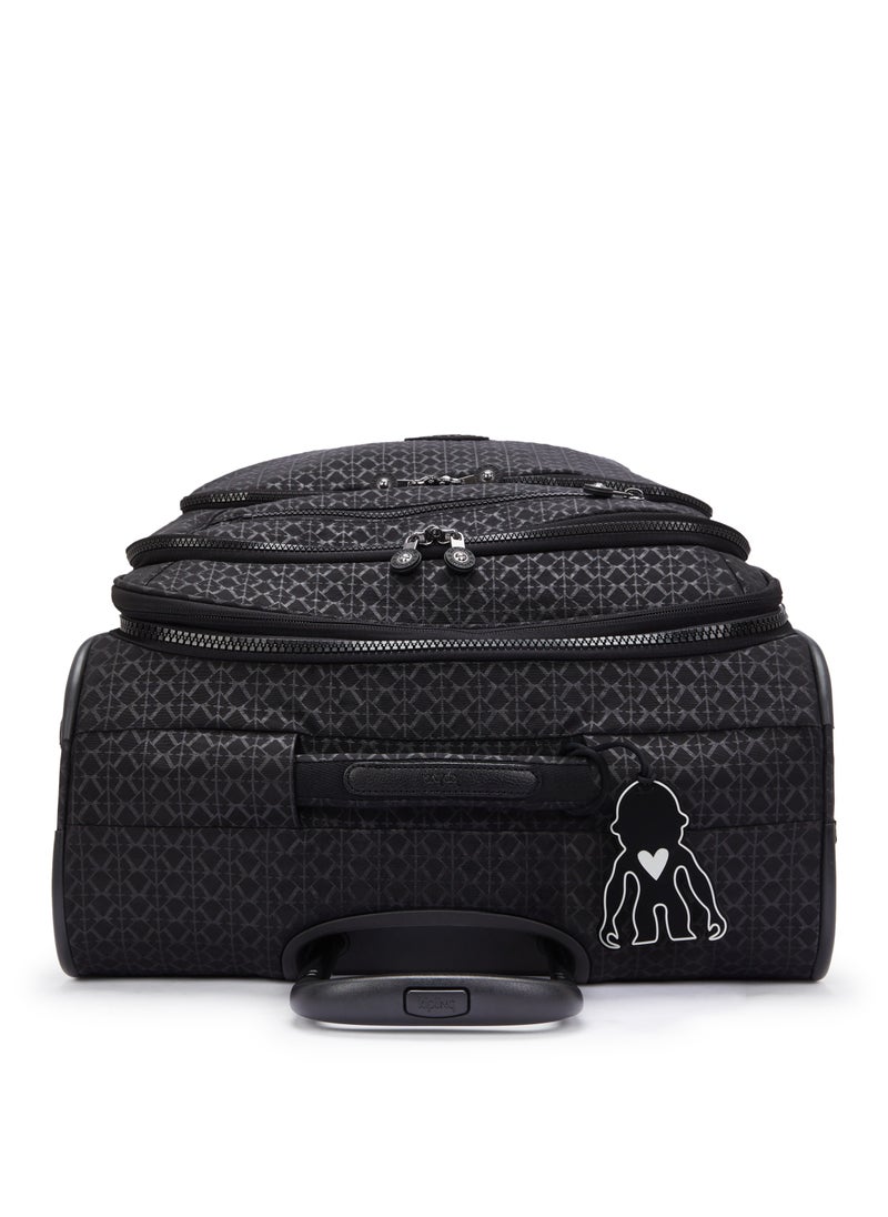 kipling - Basic Plus New Youri Medium Wheeled Travel Case with Extendable Trolley Handle Signature Emb - Image 1