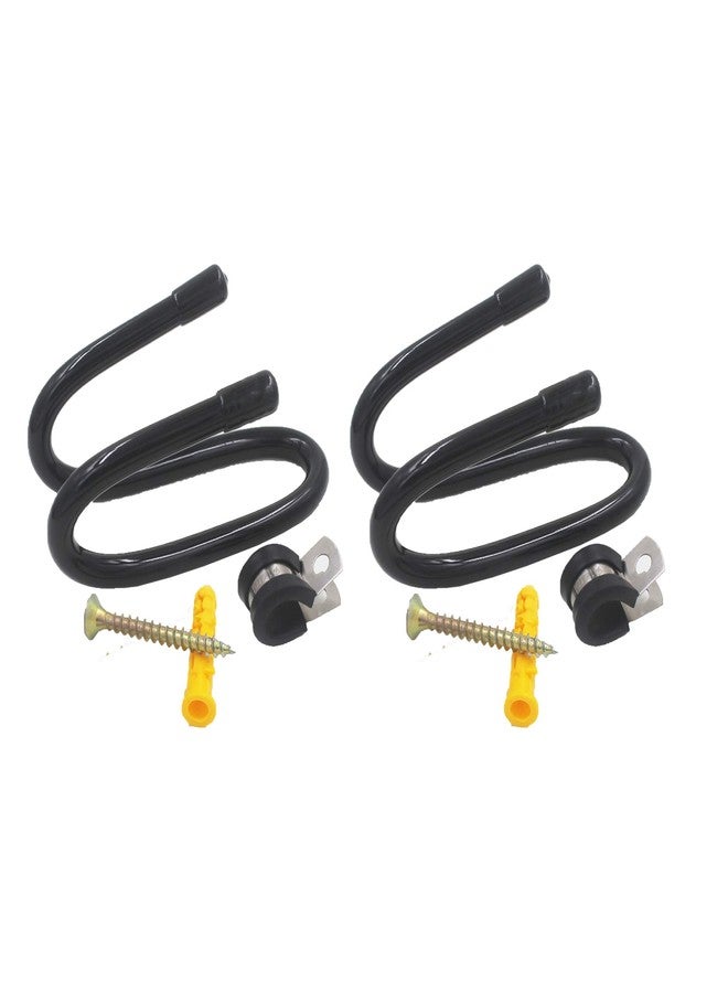 YYST Skateboard Wall Mount Skateboard Wall Hanger Storage Rack Flexible Hanger - Fit Cruiser Boards, Skateboards, Penny Boards, Longboards,etc- W Style - No Board -2/PK - Image 2