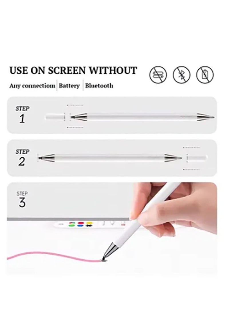 Yesido 2 in 1 Stylus with Ball Point Pen Universal Passive Stylus Pen for Smart Phone Tablet Writing Pen ST04  - Image 4