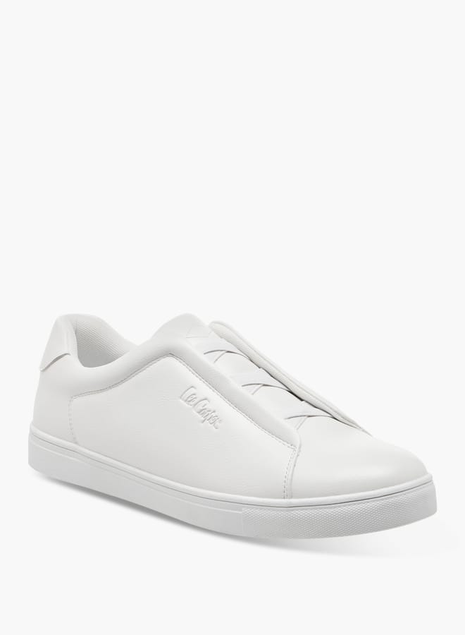 Lee Cooper Men's Elastic Cross Strap Detail Slip-On Sneakers  - Image 2
