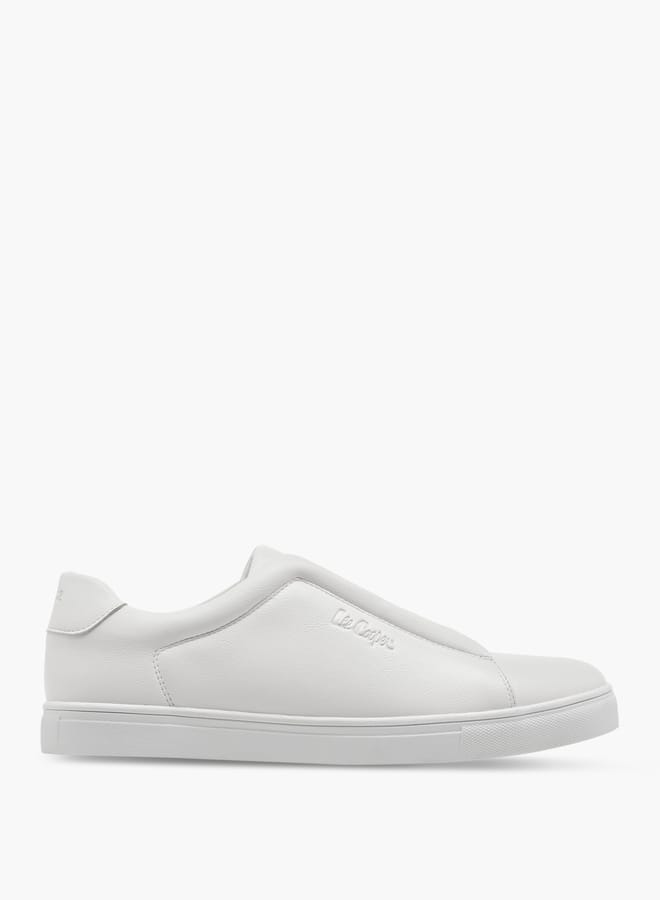 Lee Cooper Men's Elastic Cross Strap Detail Slip-On Sneakers  - Image 3
